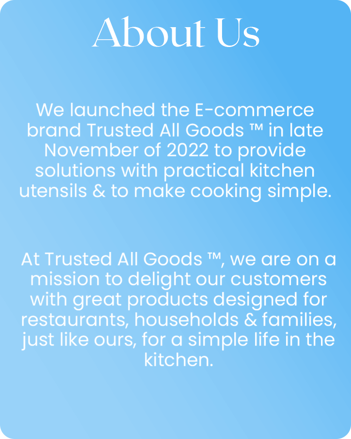 About Trusted All Goods